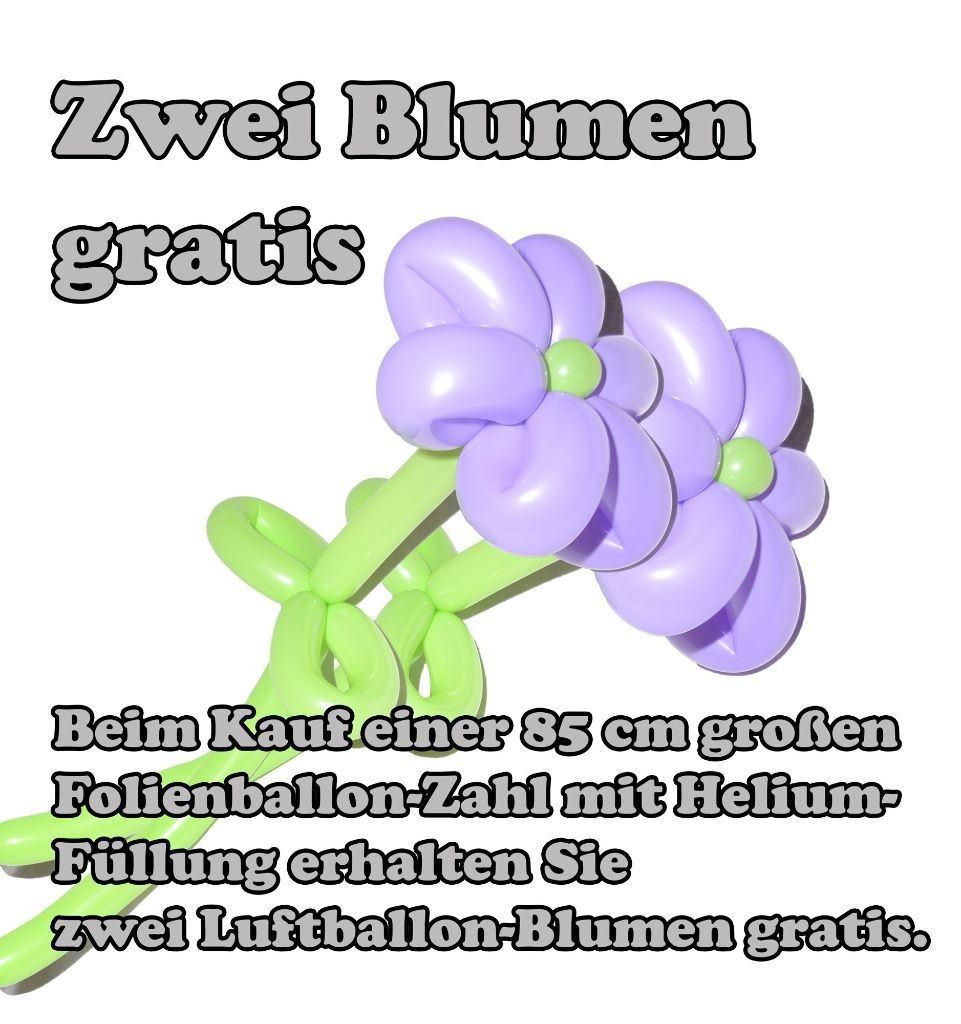 Zwei Blumen gratis