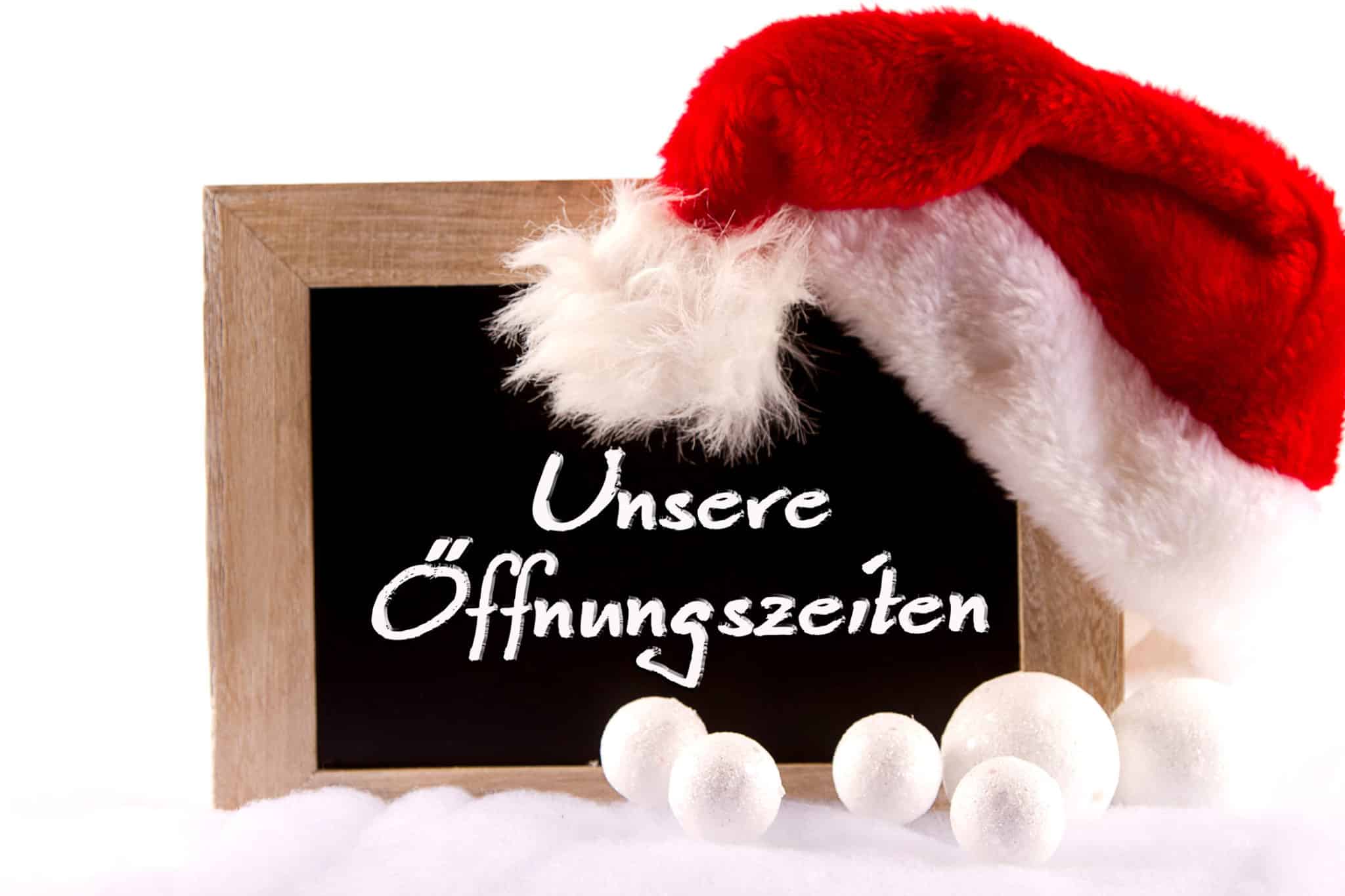 Post Weihnachten öffnungszeiten 2022 Geänderte Öffnungszeiten vor Weihnachten LuftiesBallons