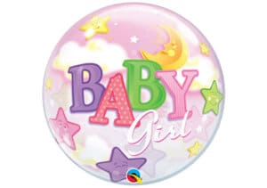 Baby Girl - Luftballon zur Geburt Mädchen
