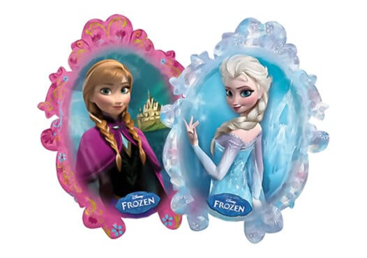 Anna und Elsa Schneekönigin Frozen Luftballon