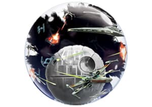 Star Wars Todesstern Luftballon Bubble